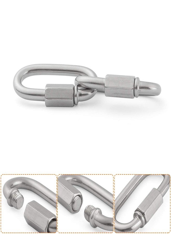 REZNOR خطاف زنبركي بيضاوي الشكل شديد التحمل من الفولاذ المجلفن من ريزنور، متعدد الأغراض، خطاف زنبركي لرفع الأثقال والتأرجح في الجبال وتسلق الصالات الرياضية، فضي (عبوة من قطعتين) - Image 3